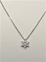 Collana Bliss Donna in Oro bianco Diamante 20092323 - 20092323